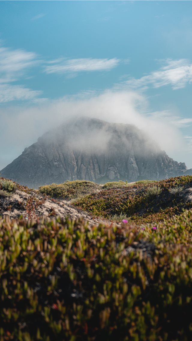 Morro Rock California Iphone Wallpaper - Bin Wie Ich Bin Weil Ich Anders Nicht Sein Kann - HD Wallpaper 