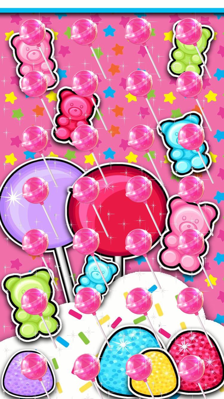 Kawaii Lock Screen Shopkins Pink Iphone Posters Hd - HD Wallpaper 