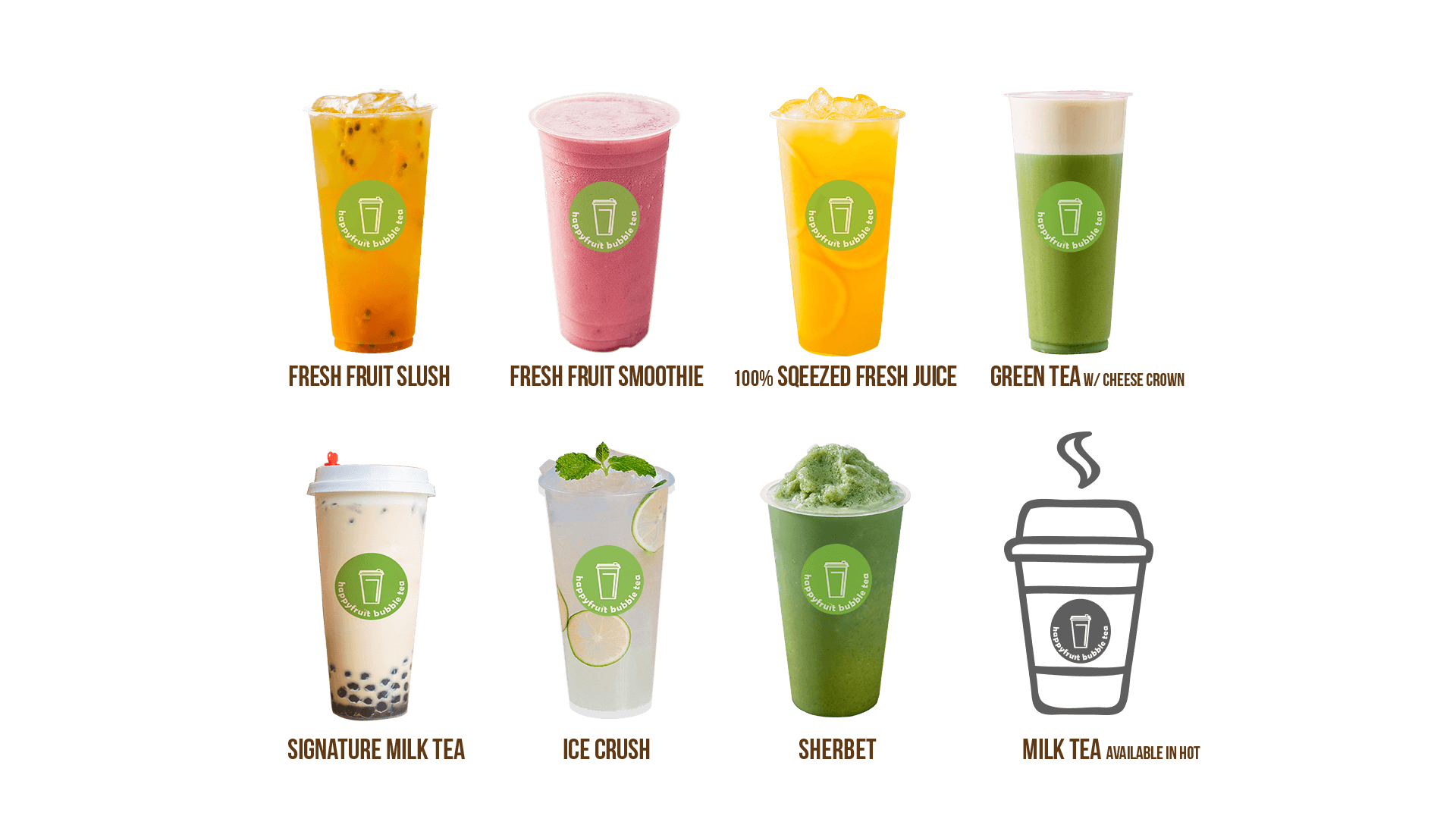 Menu Content - Milk Tea Menu Png - HD Wallpaper 