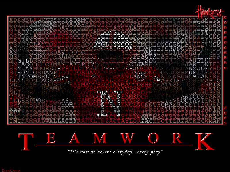 Team Work - Nebraska Cornhuskers - HD Wallpaper 