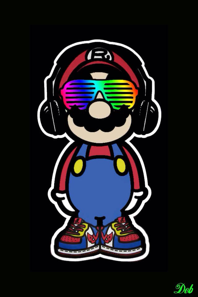Mario Iphone Wallpaper Background Wallpaper - HD Wallpaper 