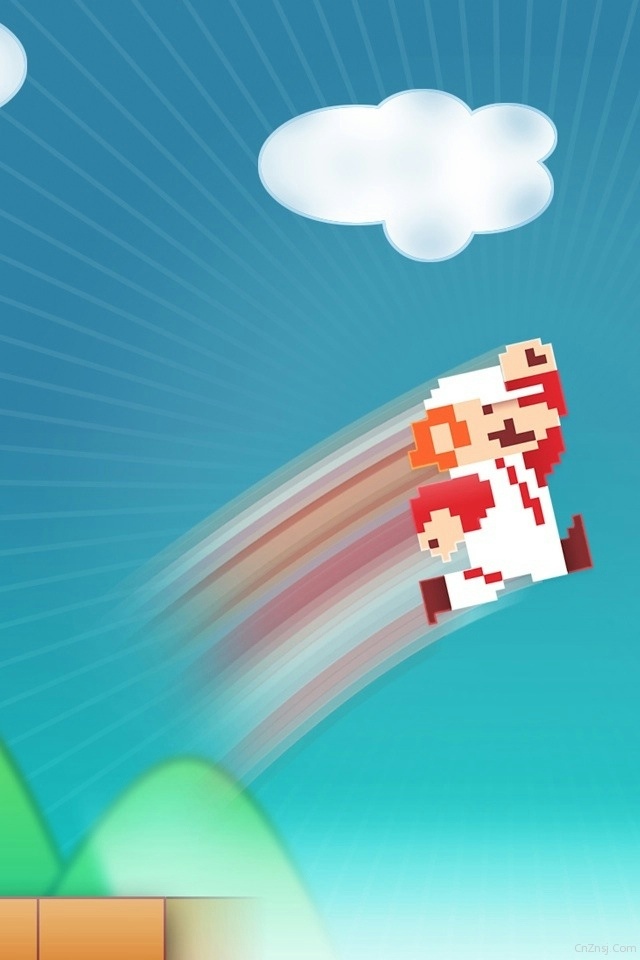 8 Bit Mario - HD Wallpaper 