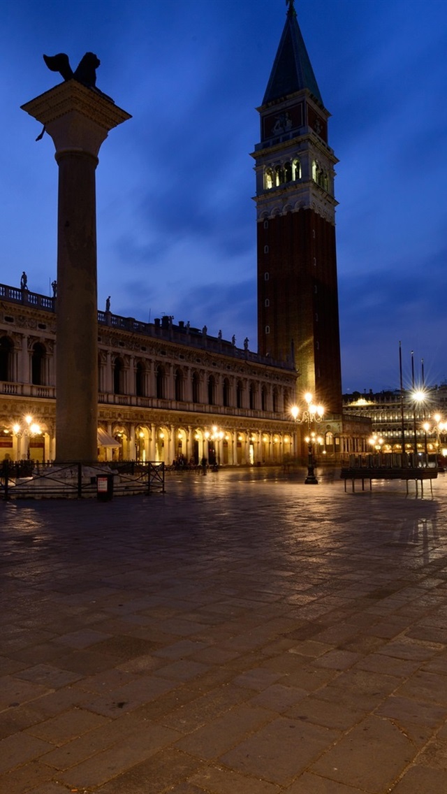 Iphone Wallpaper Italy, Venice, Piazzetta, Doge S Palace, - St Mark's Campanile - HD Wallpaper 
