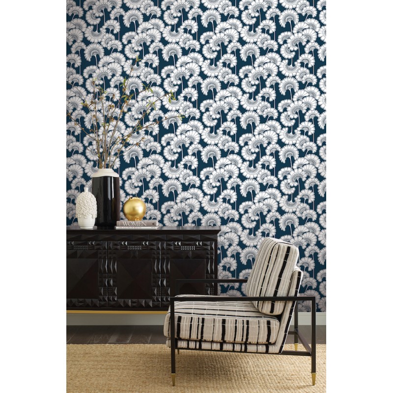 Florence Broadhurst Wallpaper By York - Florence Broadhurst Japanese Floral - HD Wallpaper 