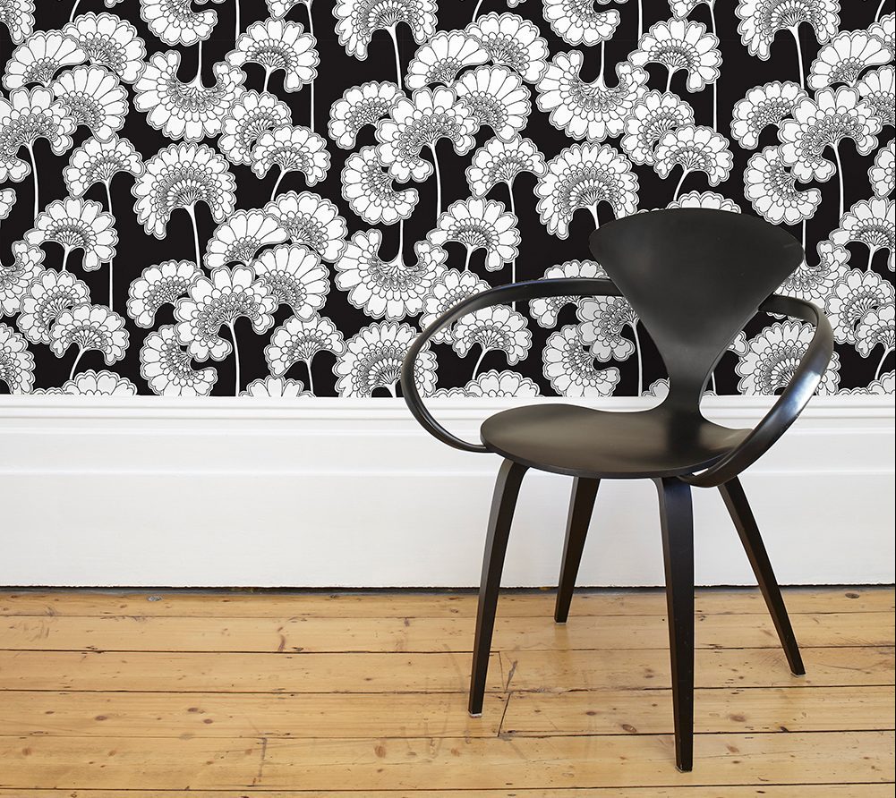 Japanese Floral Florence Broadhurst - HD Wallpaper 