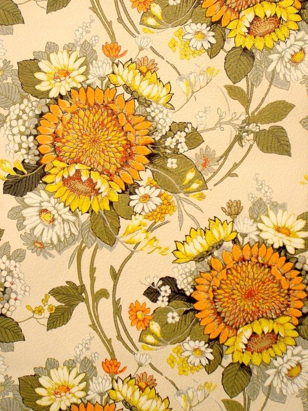 Sunflower Vintage - HD Wallpaper 