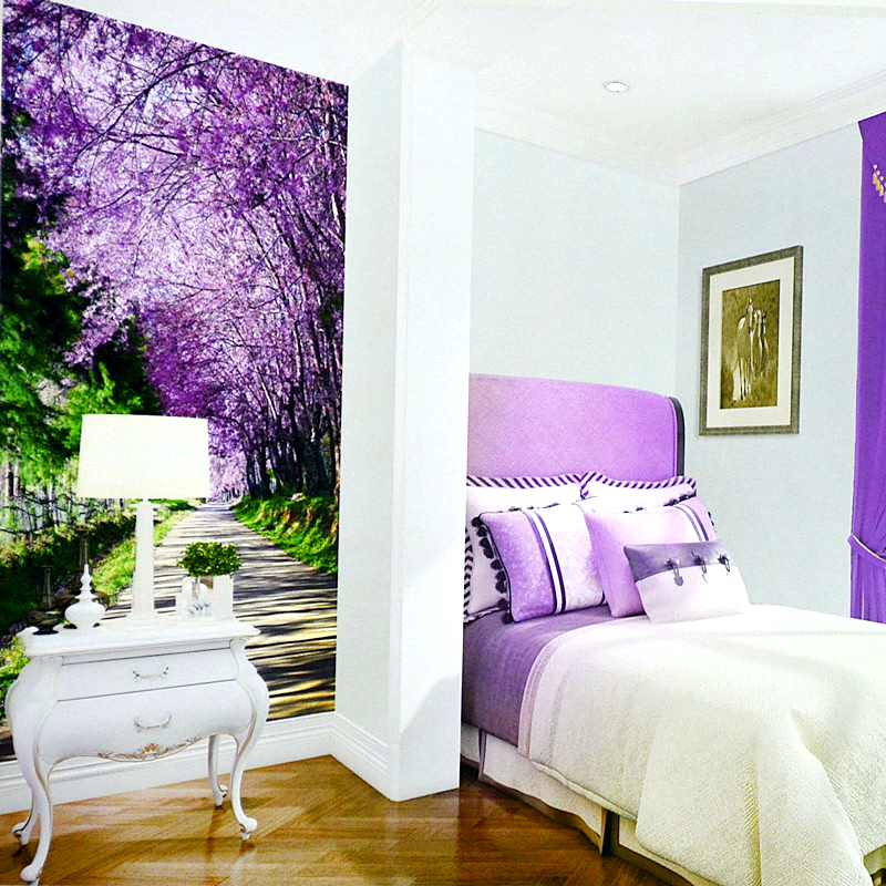 Xd1023 - Violet 3d Wallpaper Nature - HD Wallpaper 
