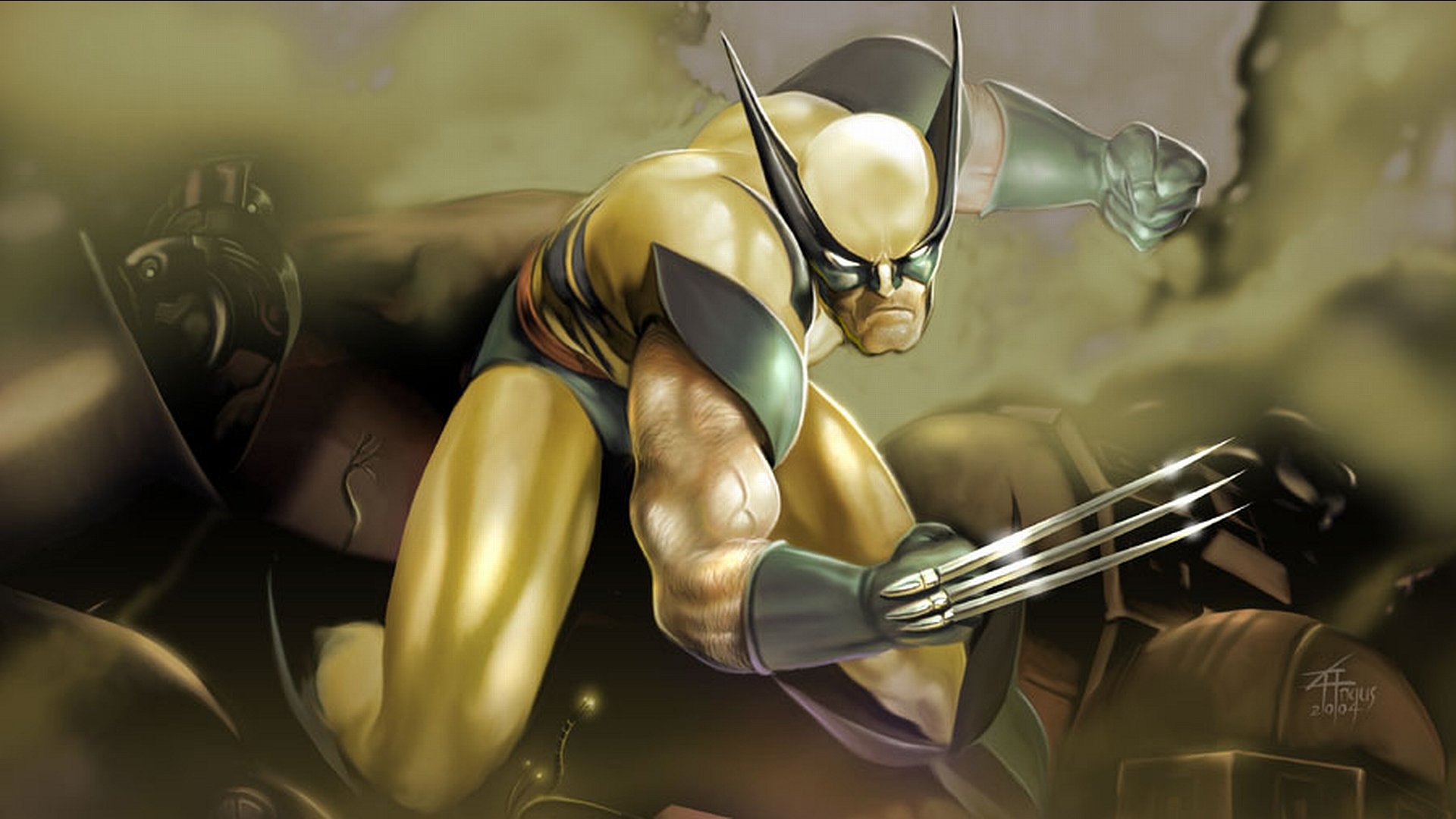 Awesome Wolverine Free Wallpaper Id - Imagens De Wolverine Full Hd - HD Wallpaper 