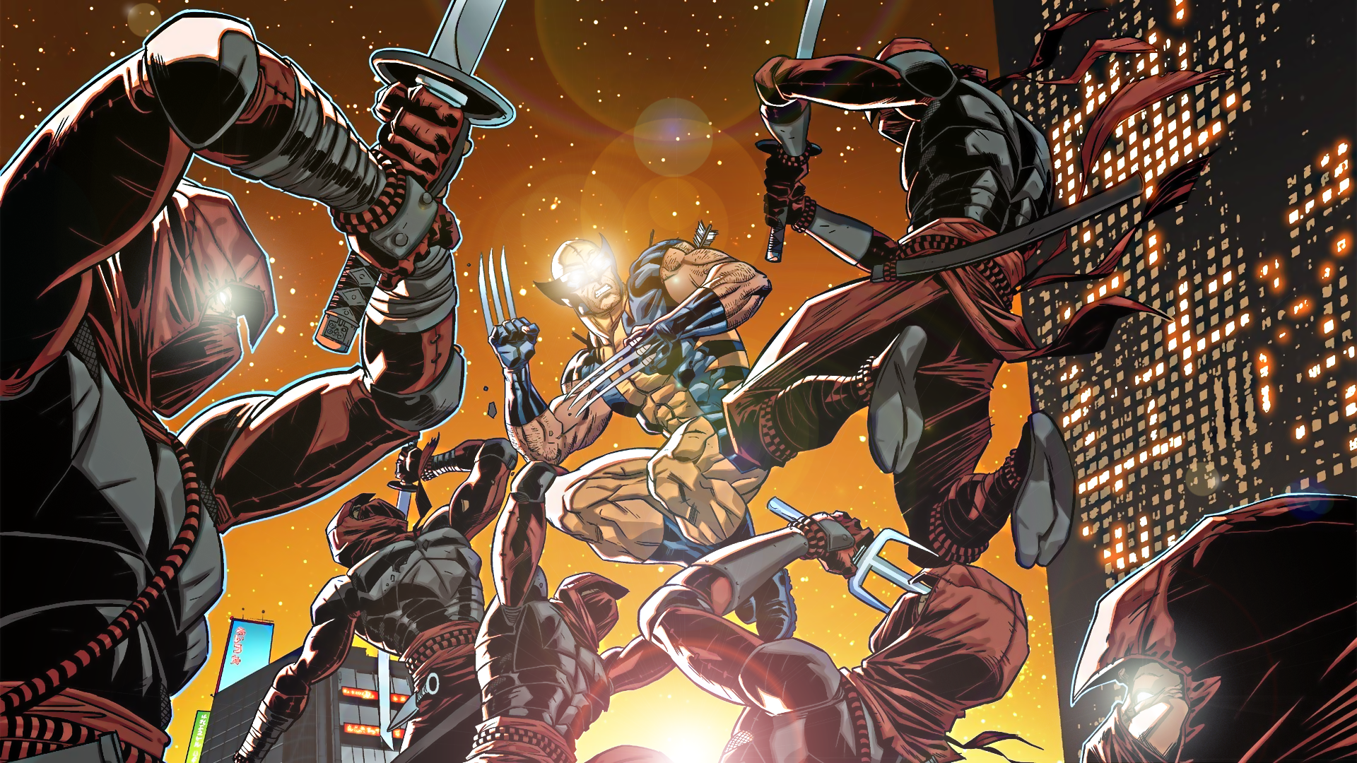Wolverine Marvel Light Ninja - Wolverine Marvel - HD Wallpaper 