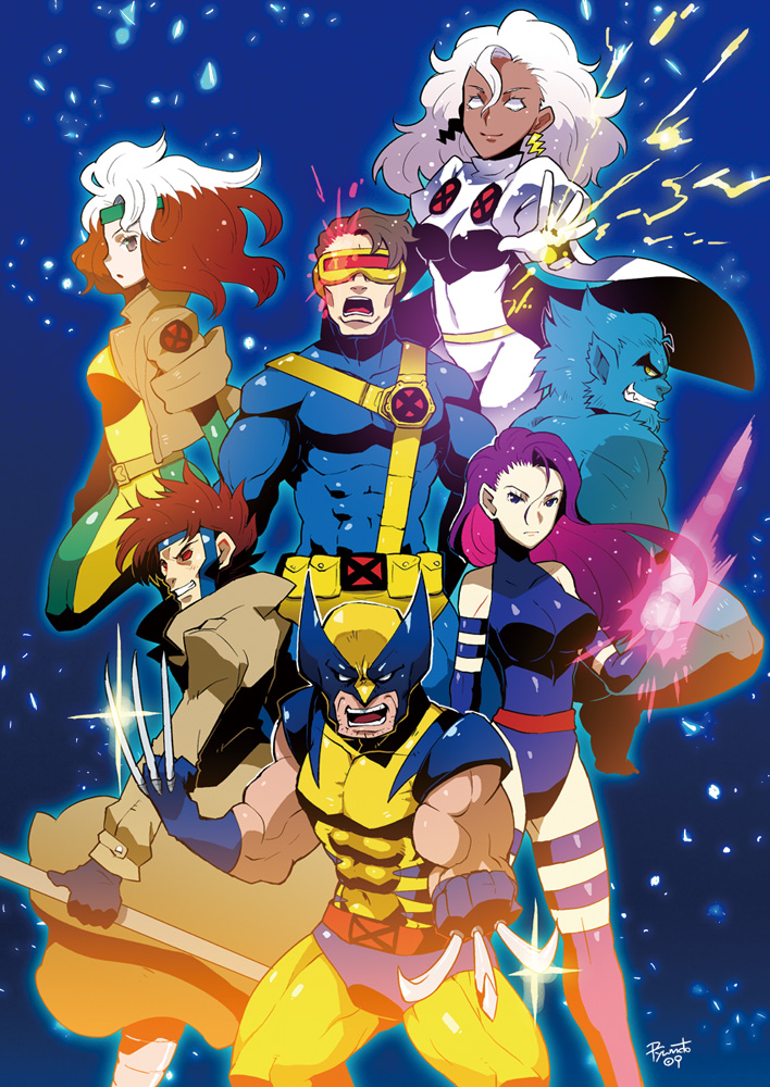 X Men Anime Version 708x1000 Wallpaper Teahub Io