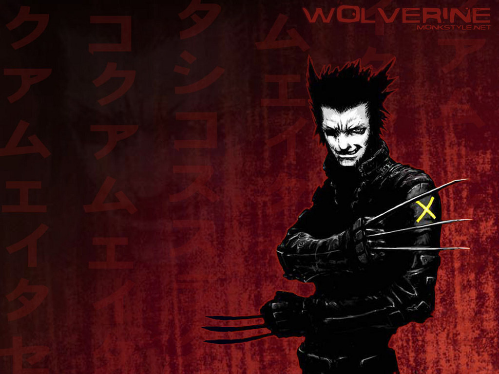 Comics Wallpaper - Wolverine - Manga Style - HD Wallpaper 