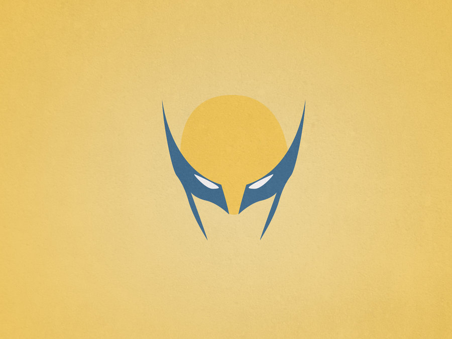 The Wolverine Wallpapers - Super Hero Logo Simple - HD Wallpaper 
