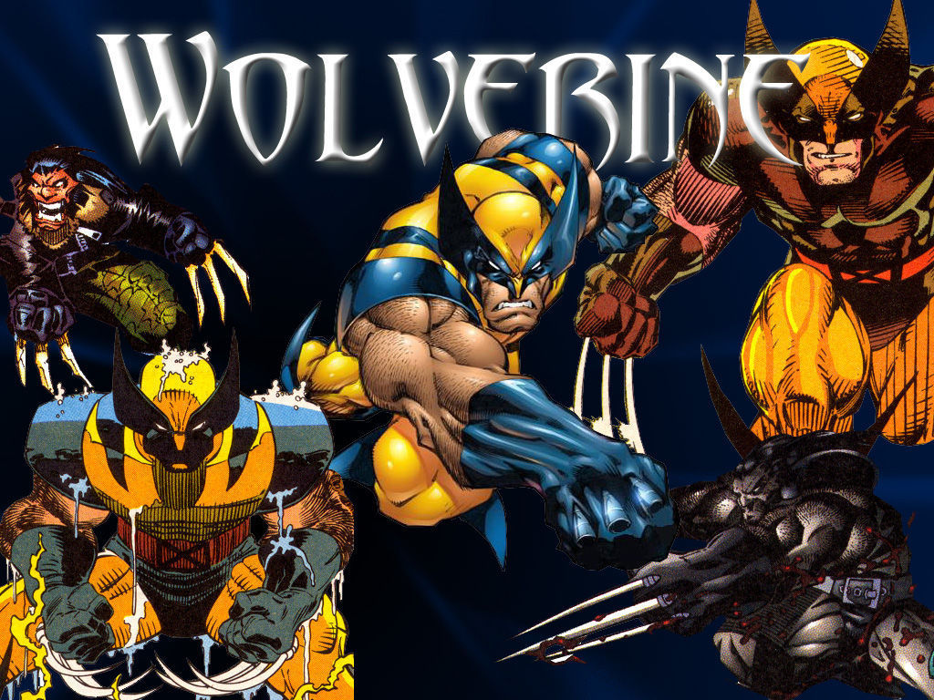 Awesome Wolverine Cartoons Hd Wallpaper For Desktop - X Men Cartoon -  1024x768 Wallpaper 