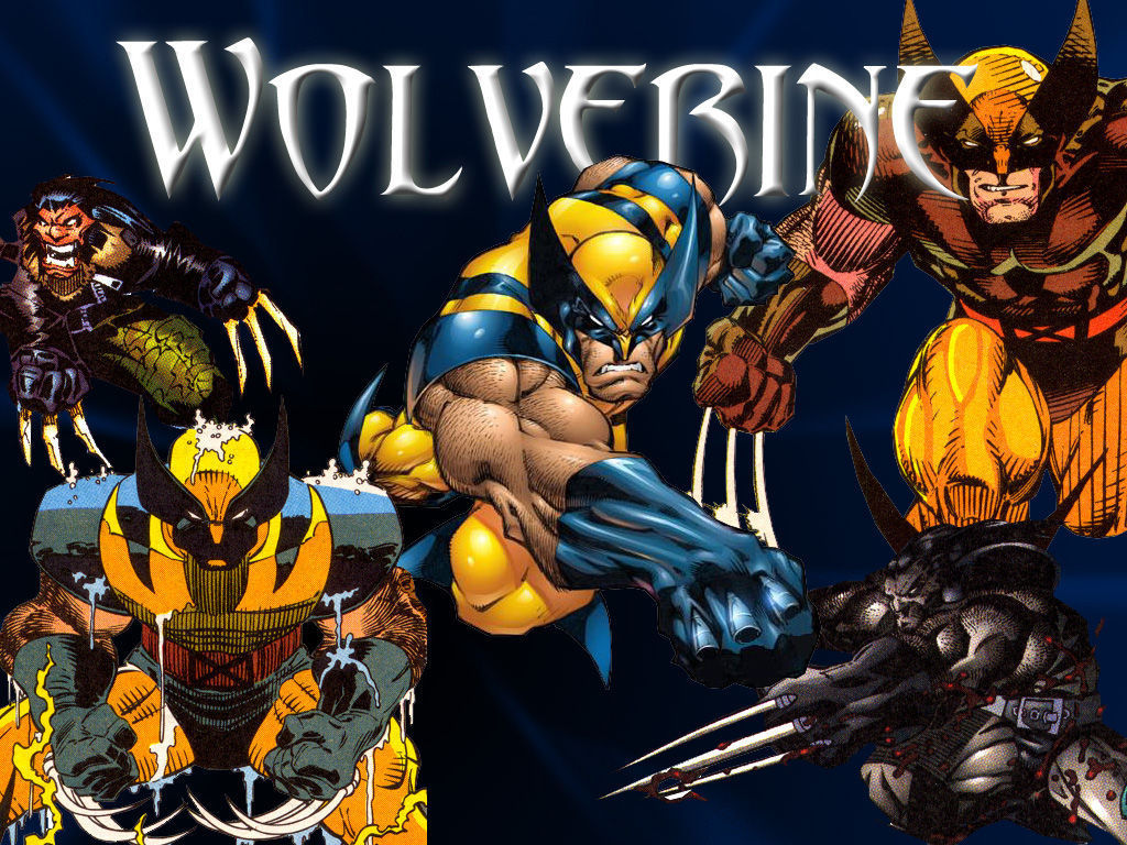 Awesome Wolverine Cartoons Hd Wallpaper For Desktop - X Men Cartoon - HD Wallpaper 