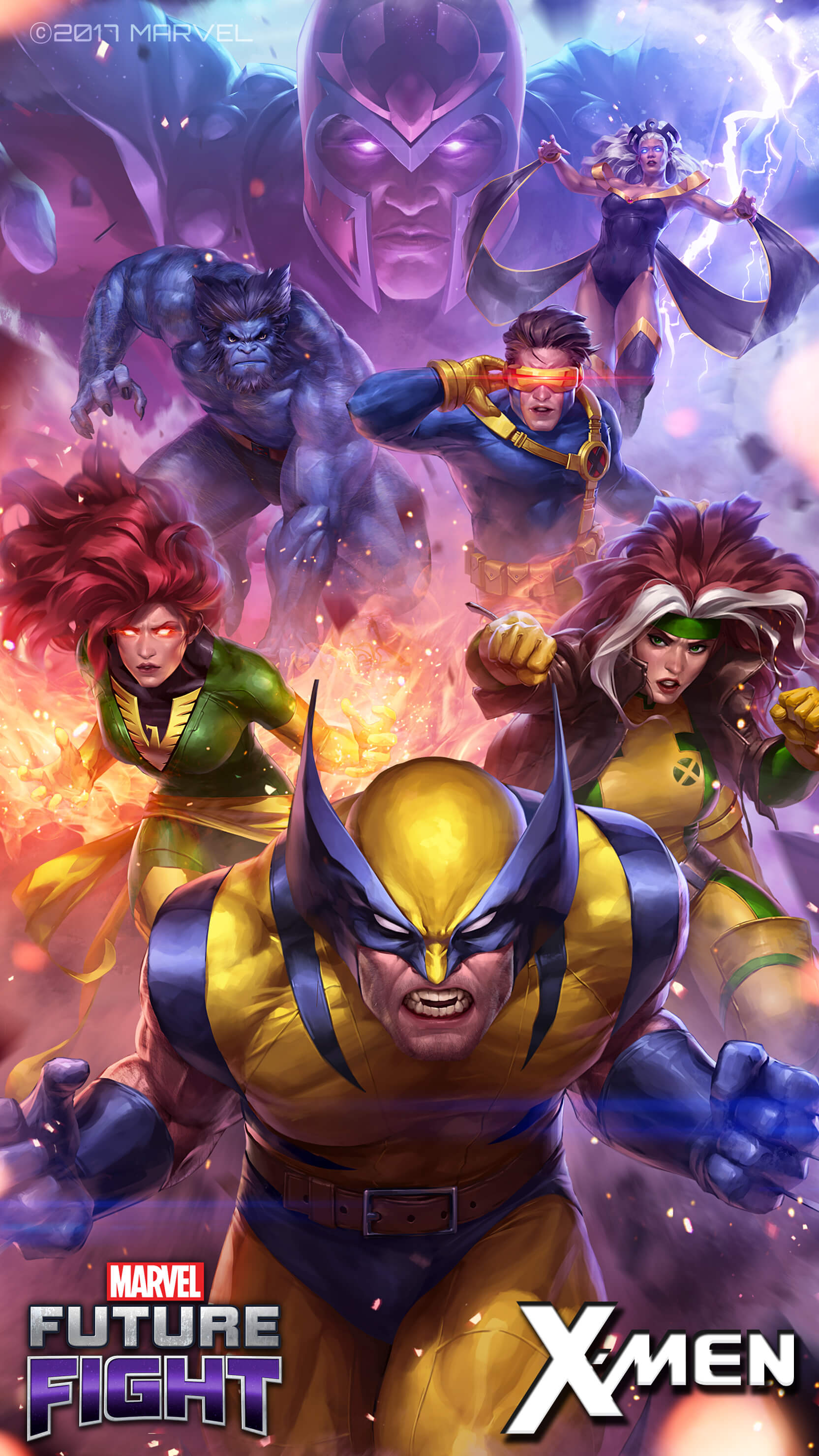 Marvel Future Fight X Men - 1665x2960 Wallpaper 
