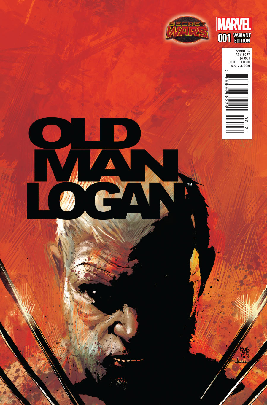 Old Man Logan Comic Cover - HD Wallpaper 
