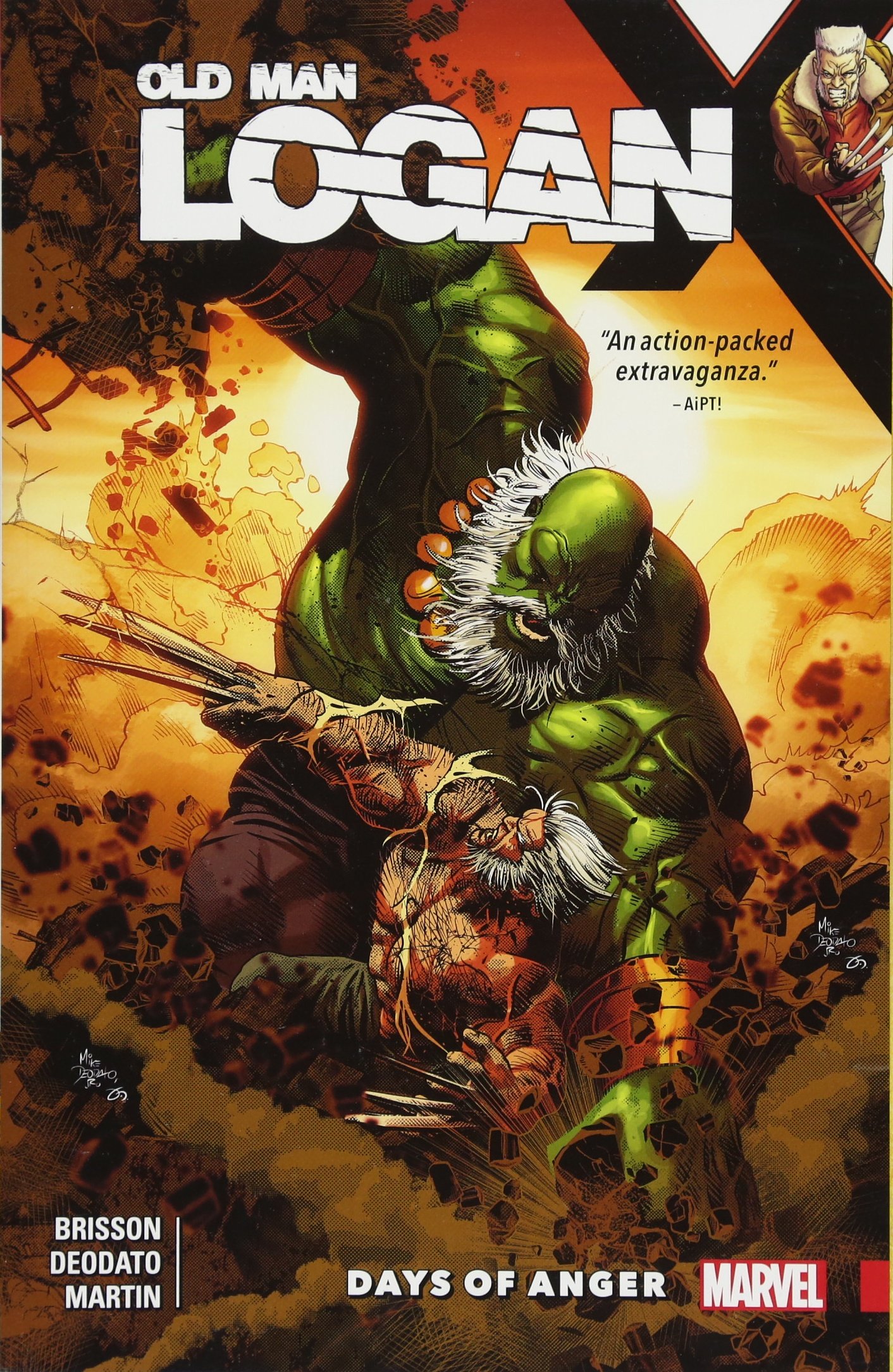 Old Man Logan Days Of Anger - HD Wallpaper 