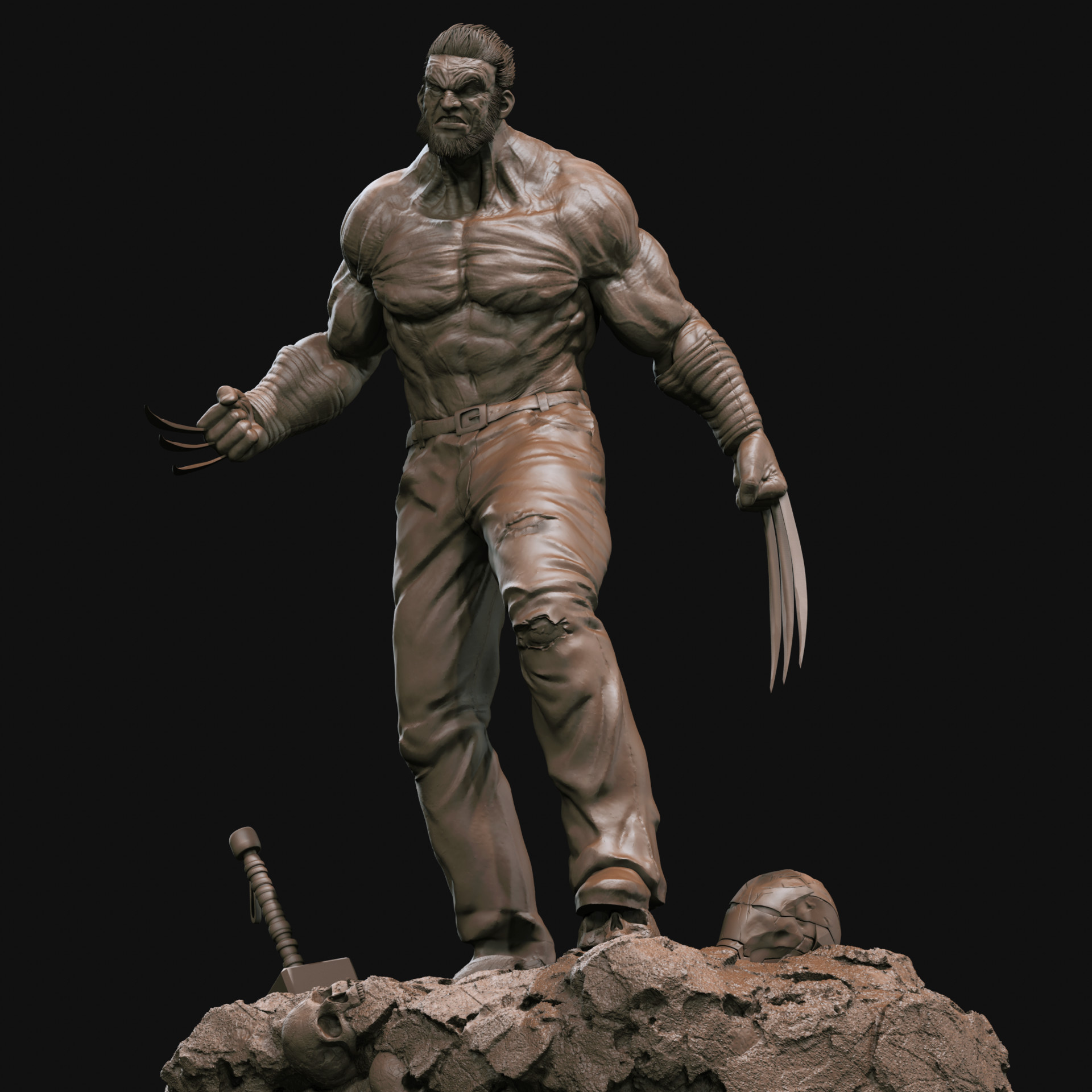 Figurine Old Man Logan - HD Wallpaper 