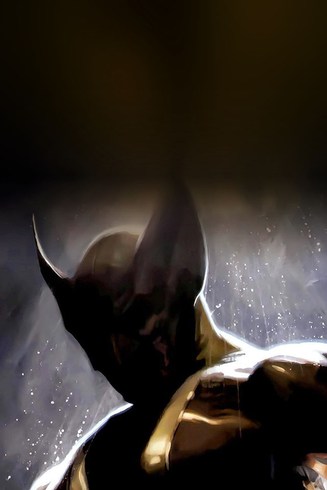 Com Apple Wallpaper Wolverine-think Iphone4 - HD Wallpaper 
