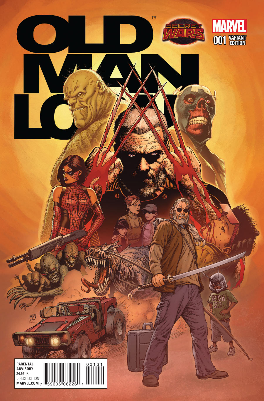 Comic Book Old Man Logan - HD Wallpaper 