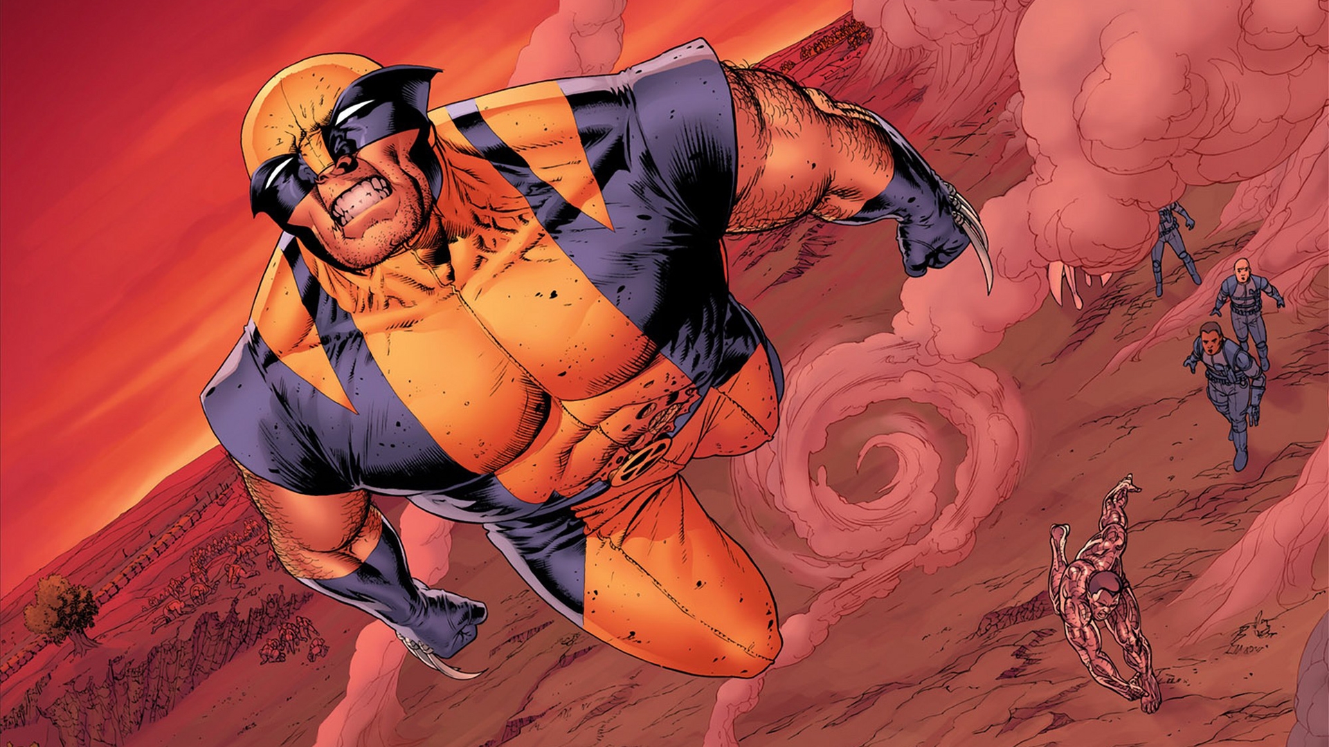 Astonishing X Men Wolverine - HD Wallpaper 