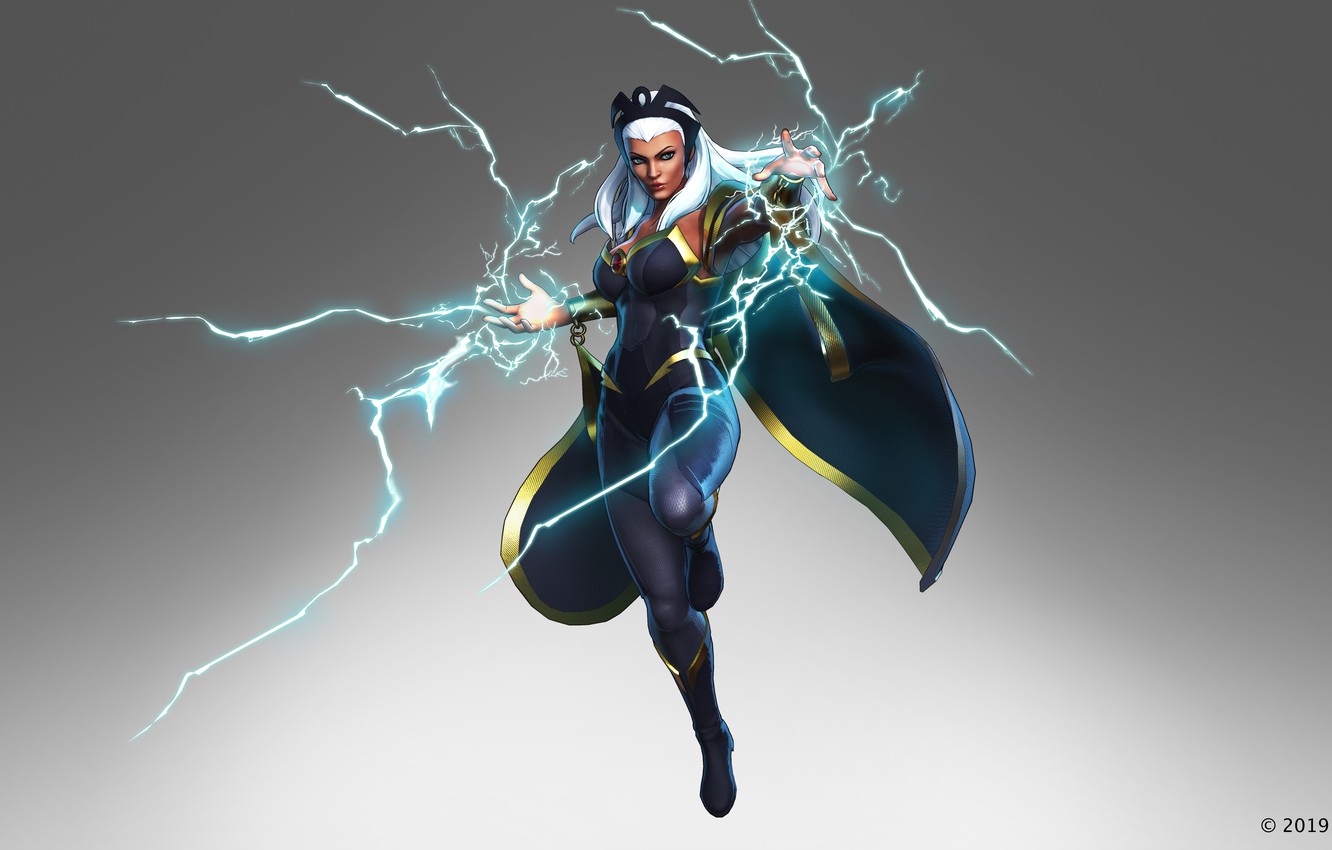 Photo Wallpaper X-men, Storm, Ororo Munroe, The Black - Marvel Ultimate Alliance 3 Storm - HD Wallpaper 