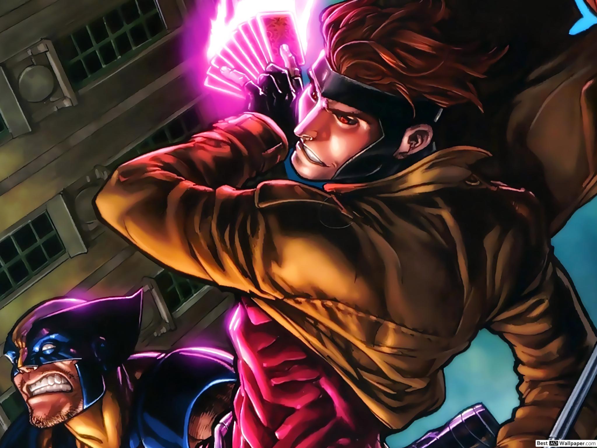 Gambit Marvel Wolverine - HD Wallpaper 