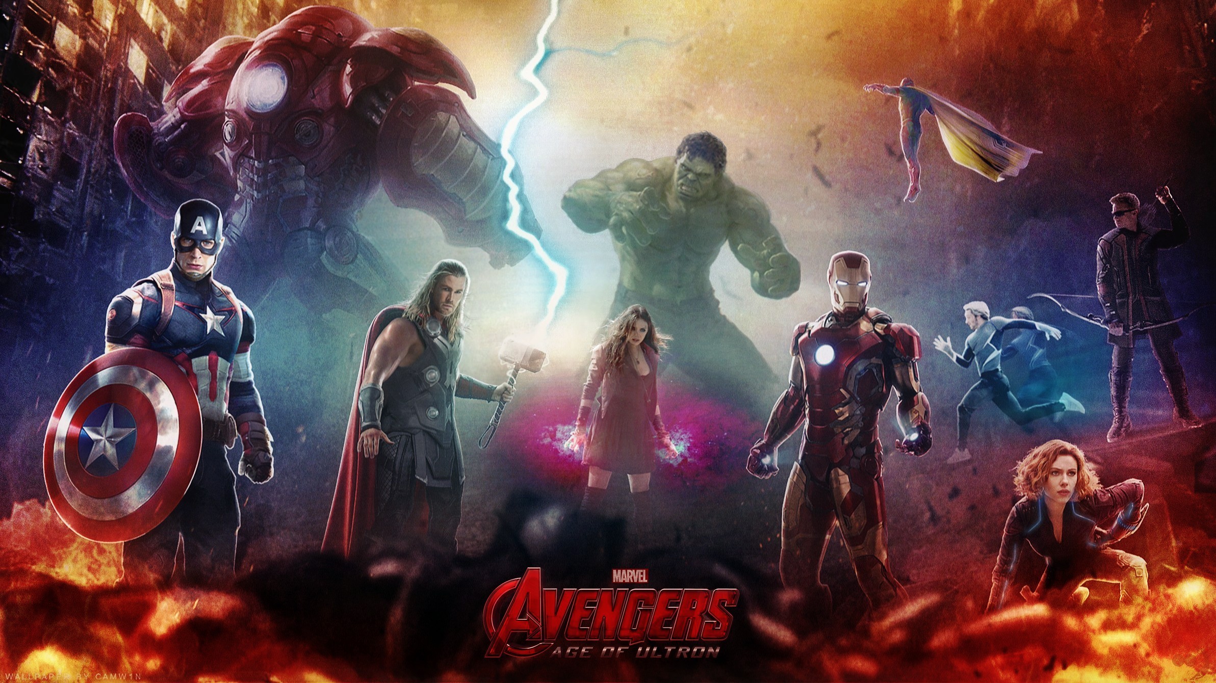 Avengers Age Of Ultron Hd Wallpapers - Avengers Age Of Ultron Wallpapers Hd  - 2385x1340 Wallpaper 