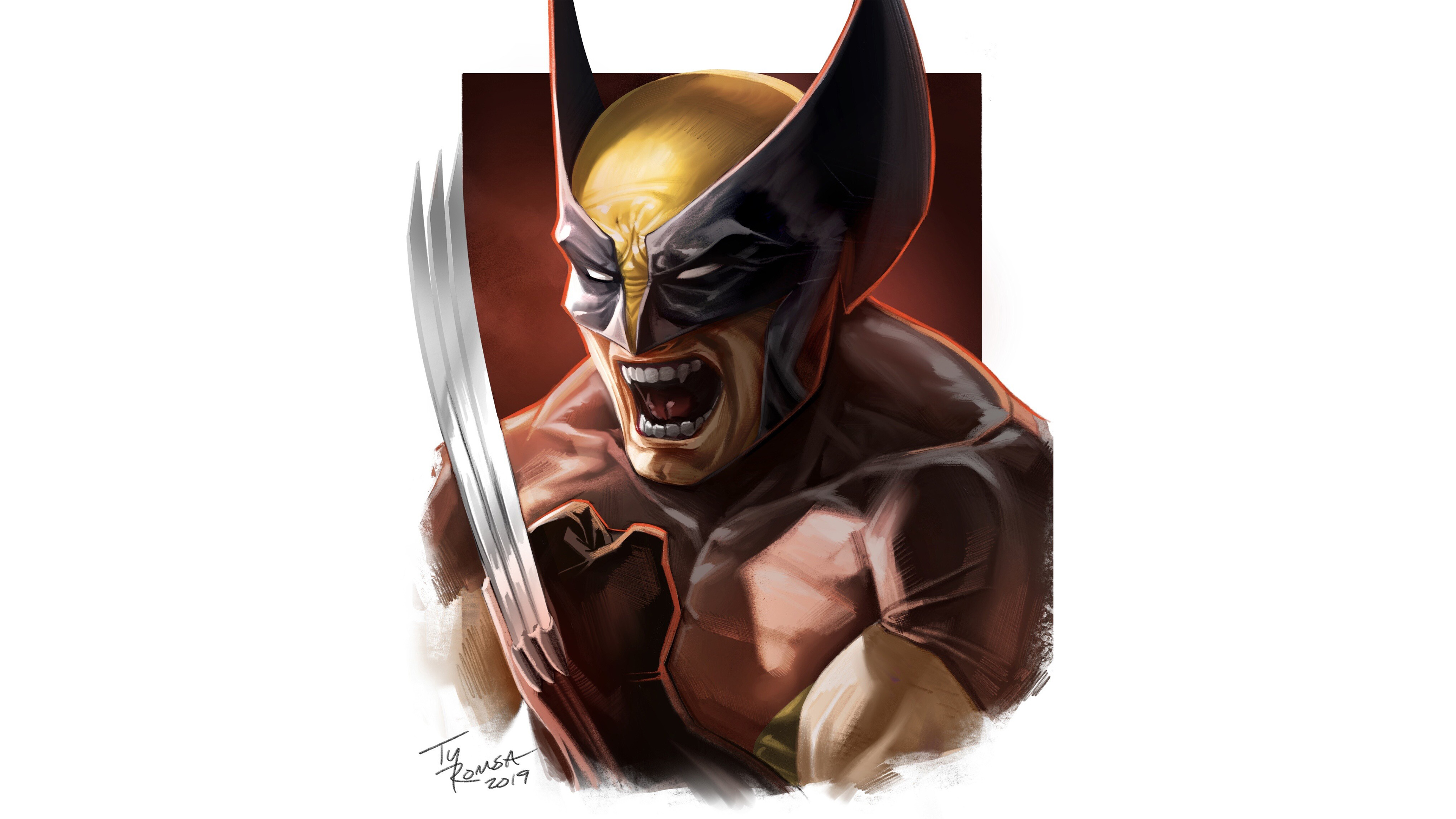 Wolverine Art - Wolverine - HD Wallpaper 