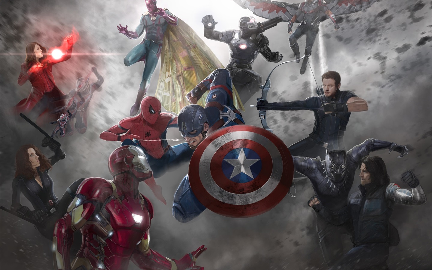 Iron Man And Spiderman - HD Wallpaper 