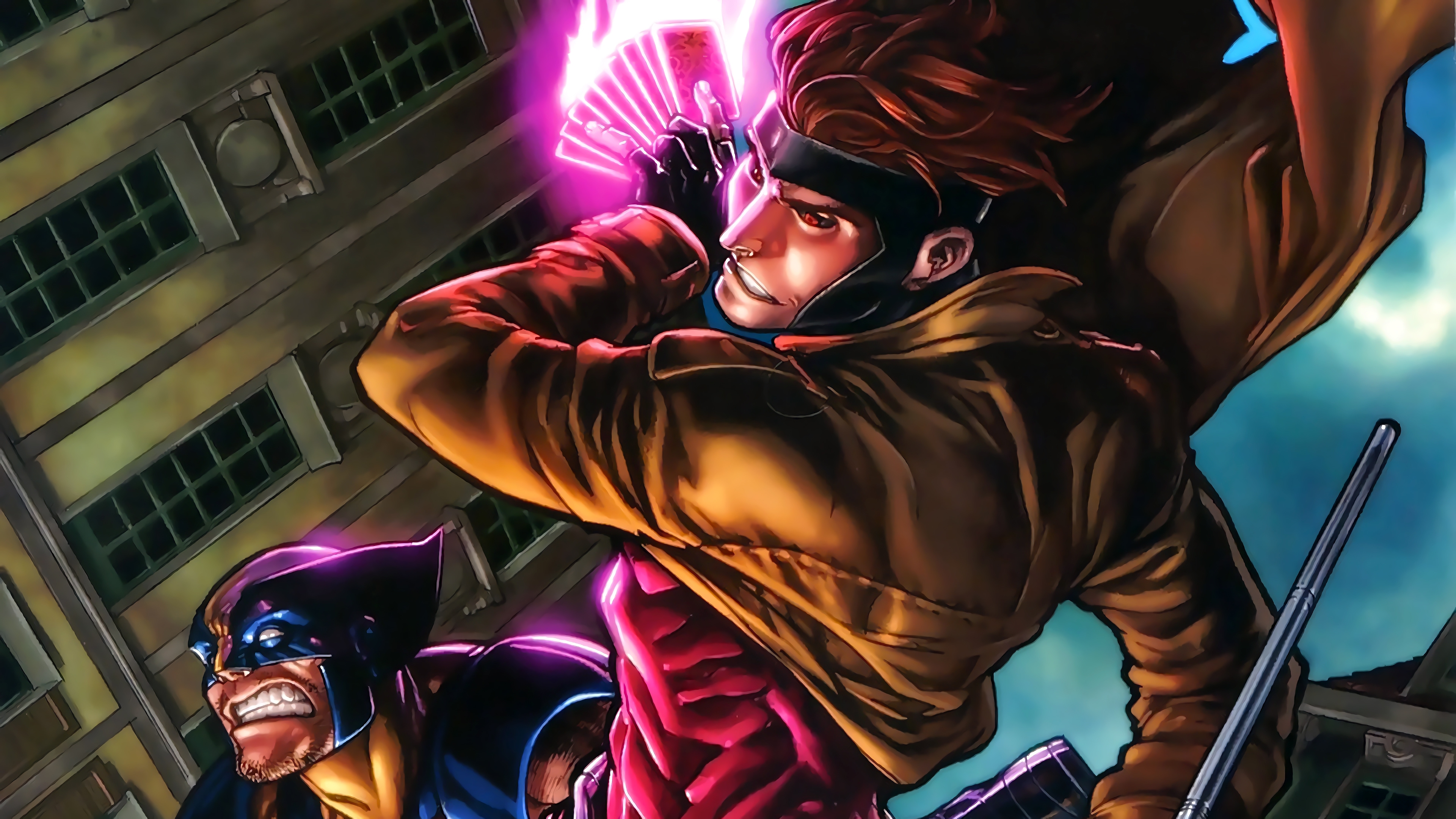 Gambit Marvel - HD Wallpaper 