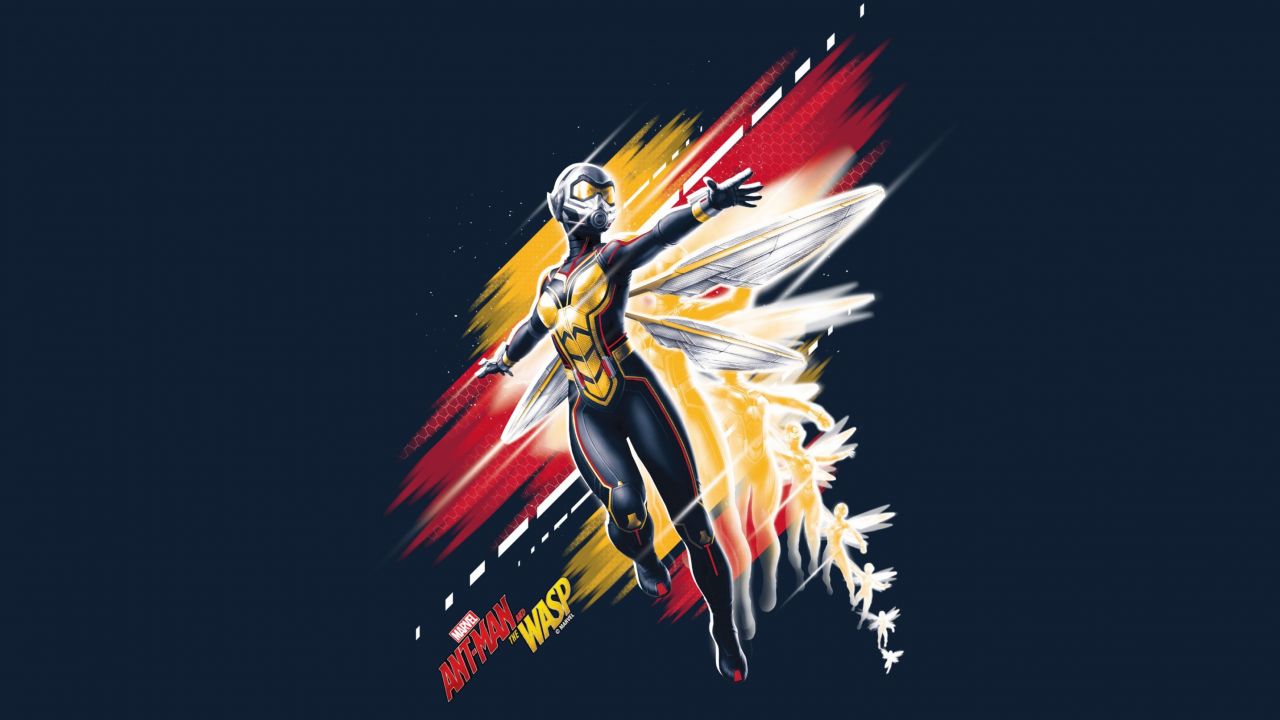 Wasp Marvel - HD Wallpaper 