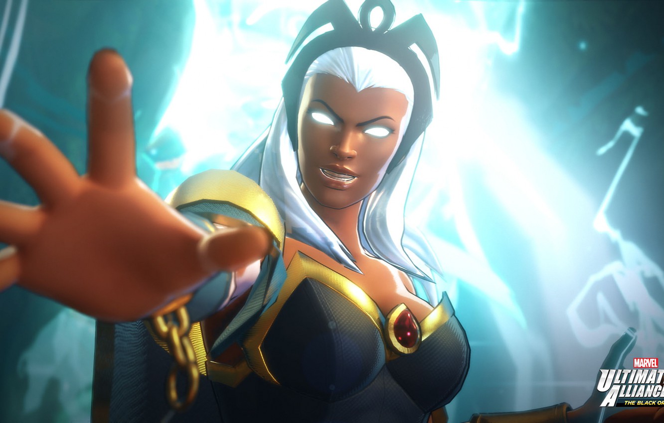 Photo Wallpaper Storm, X-men, Ororo Munroe, Mutant, - Marvel Ultimate Alliance 3 Storm - HD Wallpaper 