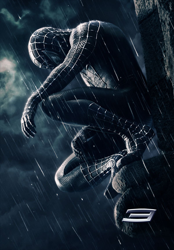 Spiderman - Spiderman 3 Poster Textless - HD Wallpaper 
