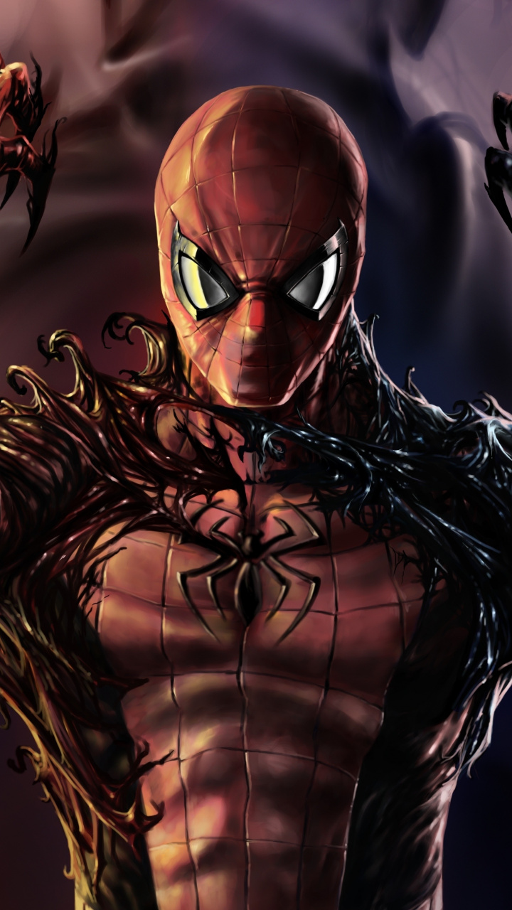 Venom Spiderman Wallpaper Hd - HD Wallpaper 