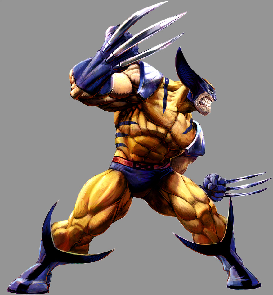 Marvel Wolverine Clipart - Marvel Vs Capcom 2 Png - HD Wallpaper 