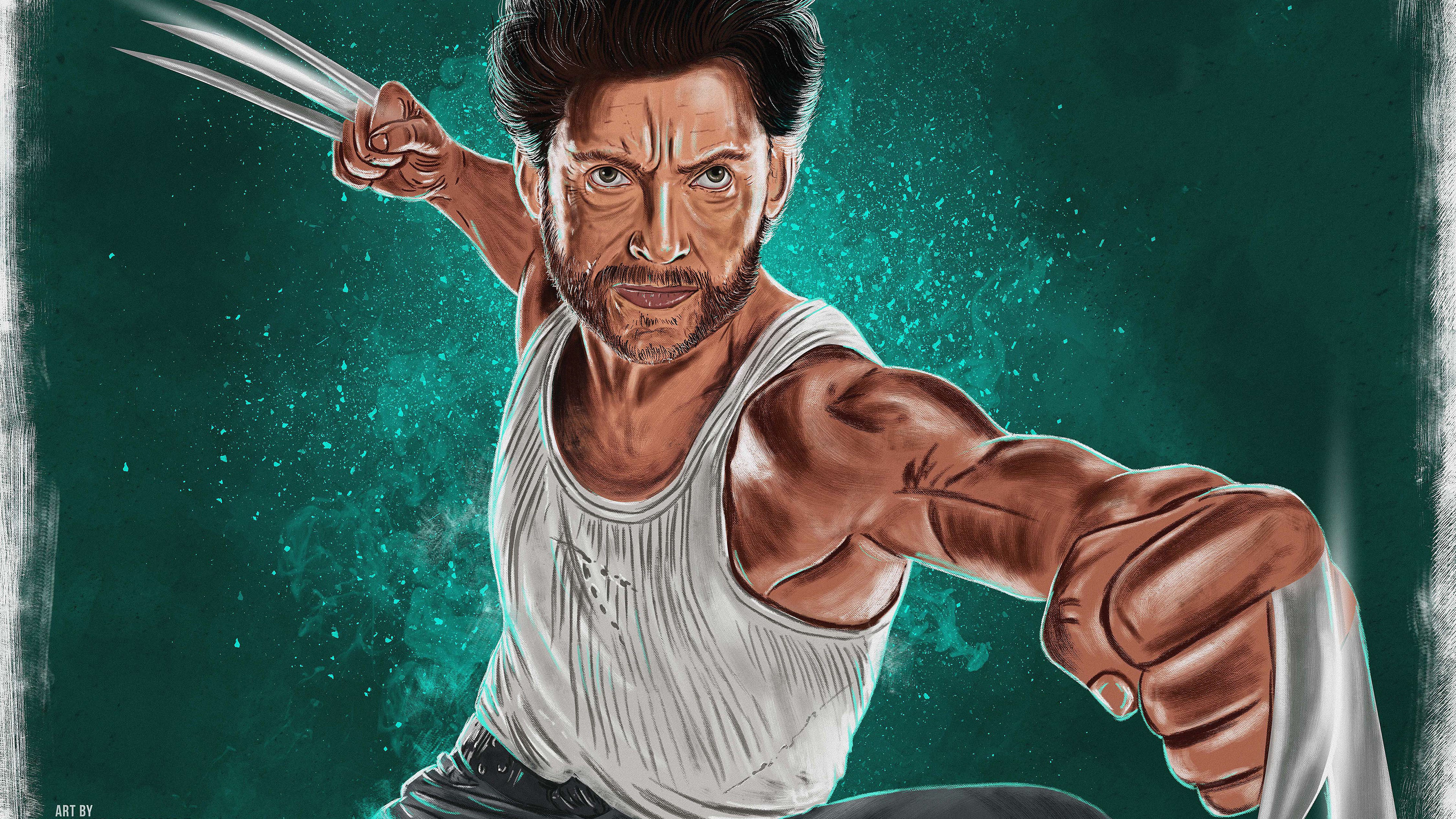 Wolverine Digital Arts 4k - Wallpaper - HD Wallpaper 
