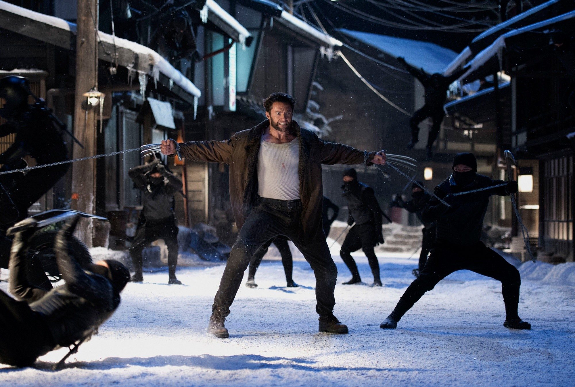 Wolverine Movie Ninjas - HD Wallpaper 
