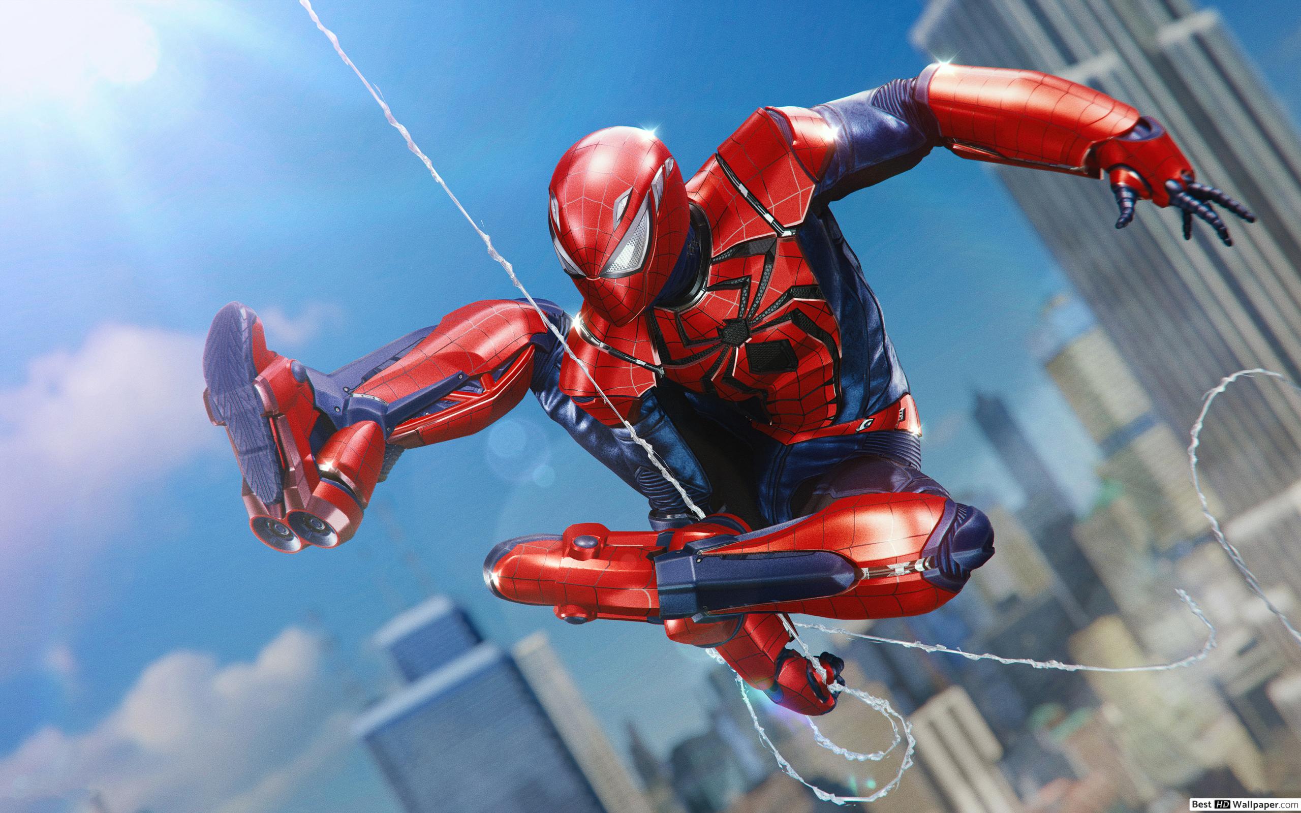 Spider Man Ps4 All Suits - HD Wallpaper 