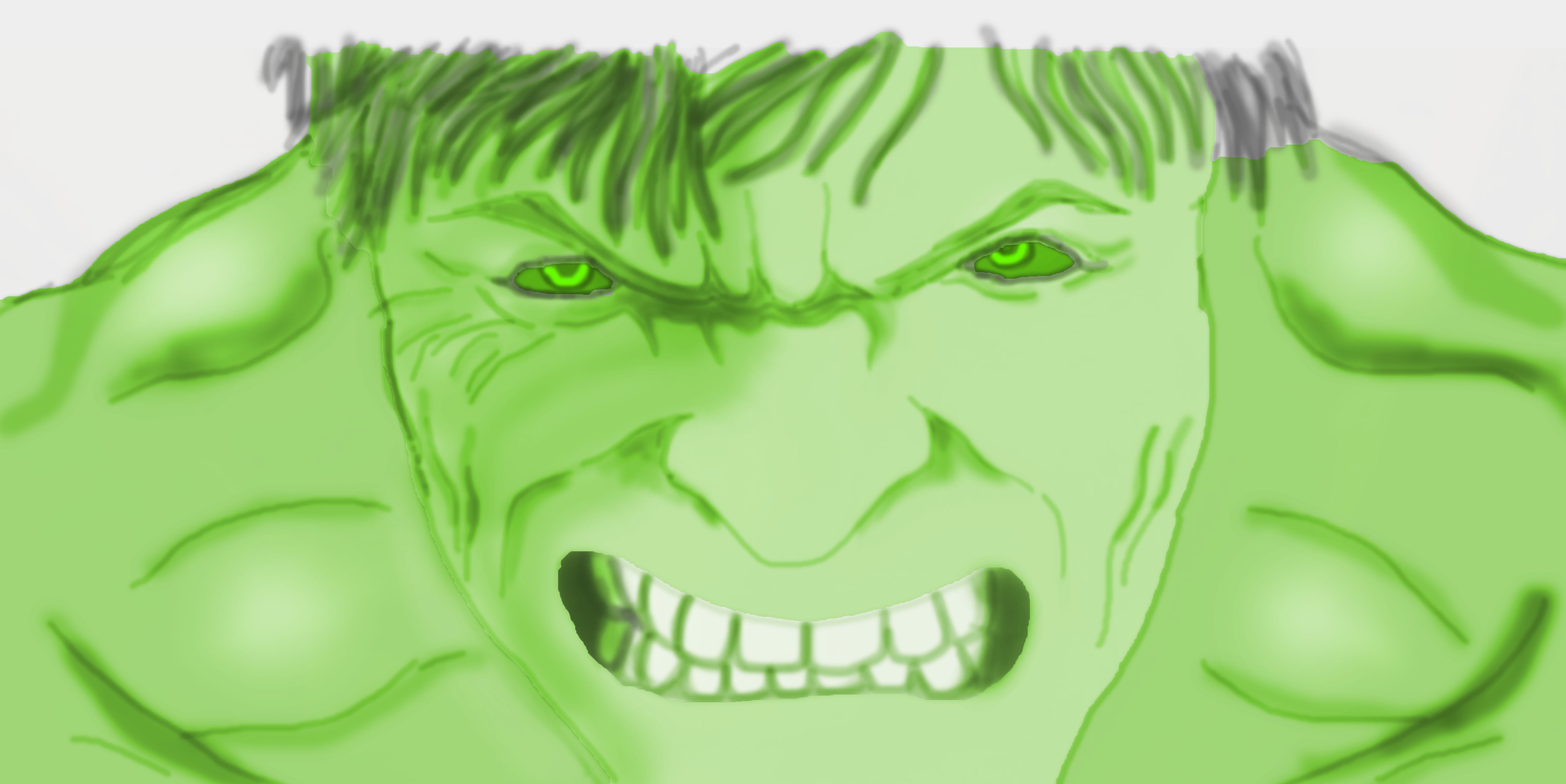 Incredible Hulk - Incredible Hulk Fan Art - HD Wallpaper 