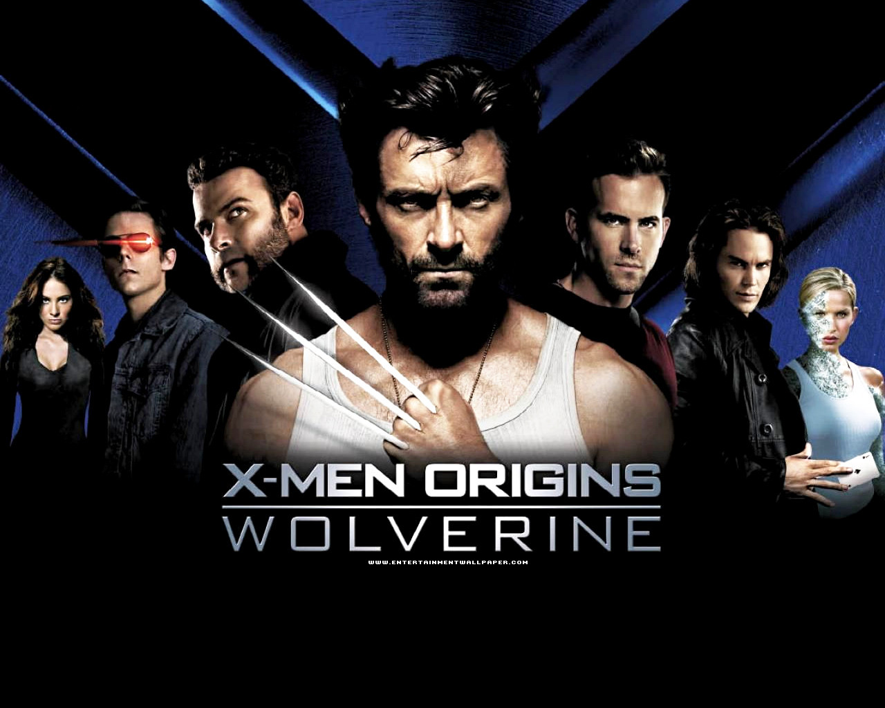 X Men Origins - X Men Origins Wolverine 2009 Poster - HD Wallpaper 