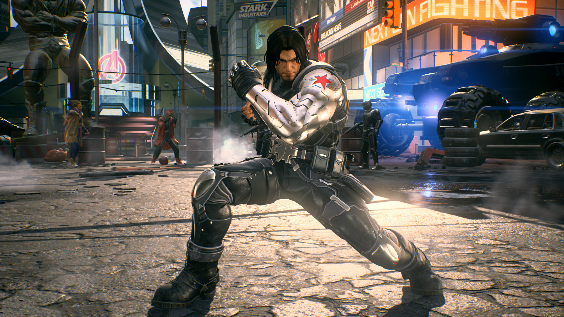 Winter Soldier Marvel Vs Capcom Infinite - HD Wallpaper 