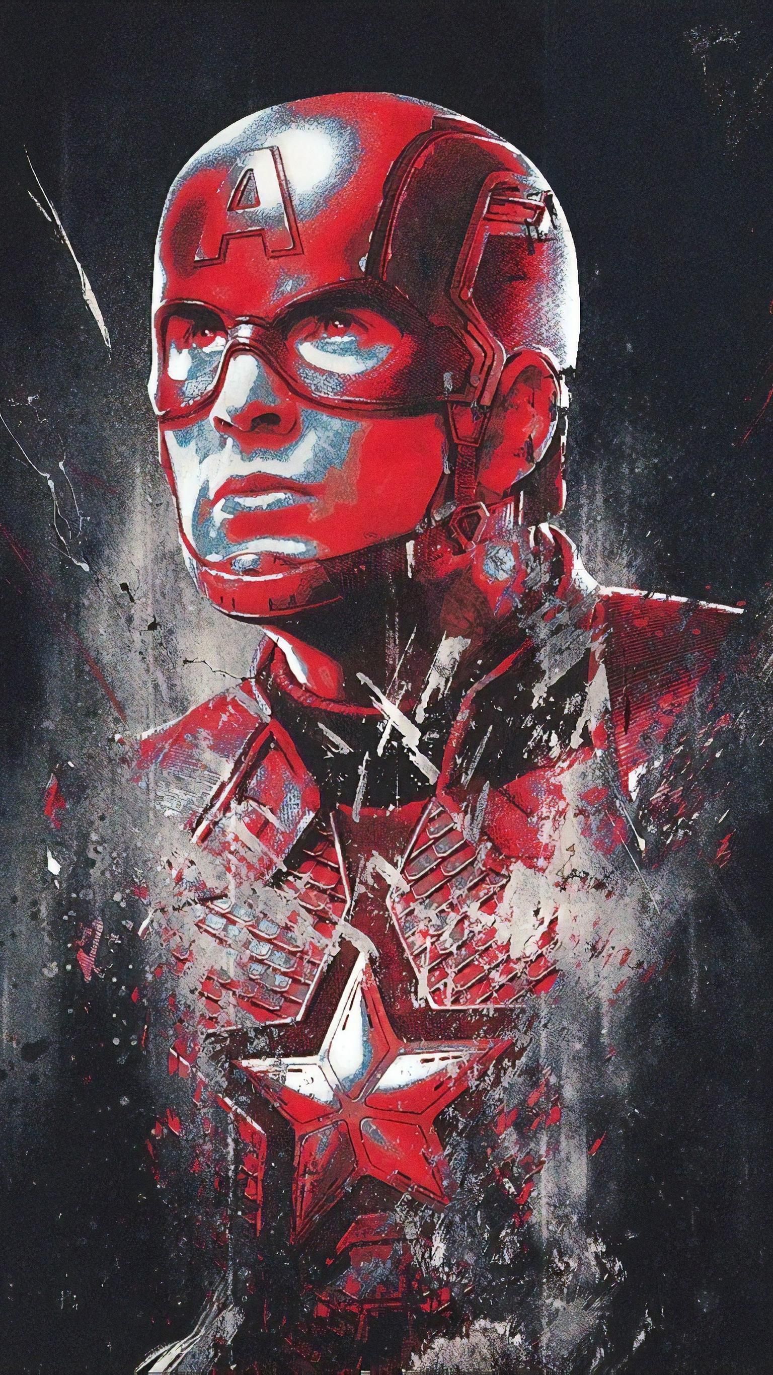 Avengers Endgame Poster Captain America - HD Wallpaper 