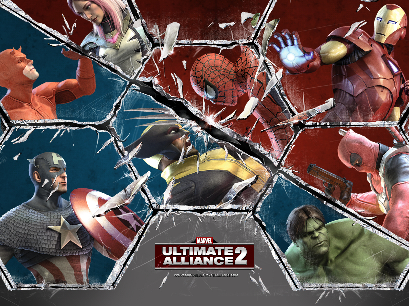 Marvel Ultimate Alliance 2 - HD Wallpaper 