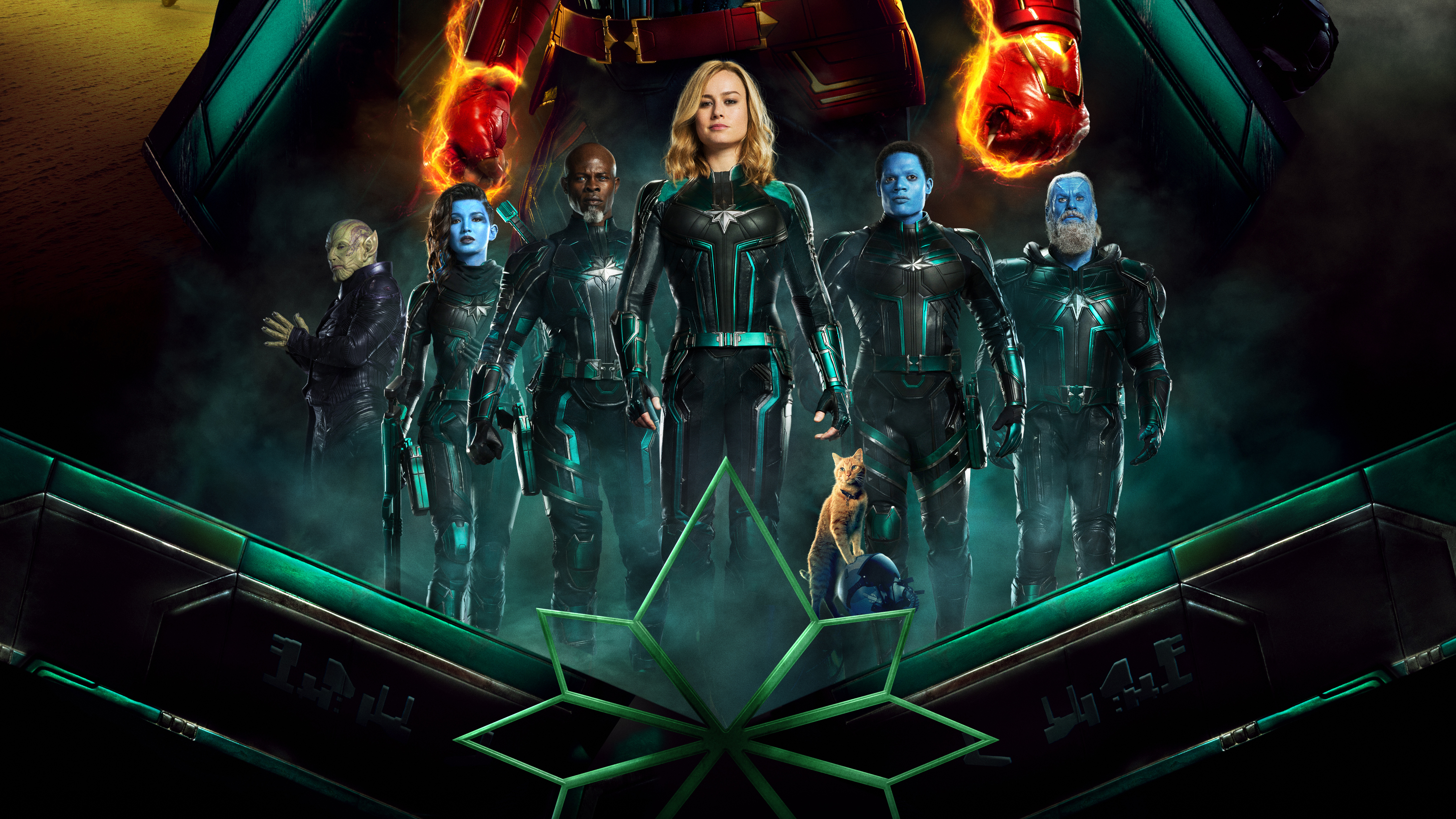 Captain Marvel Kree Team 4k 5k Wallpapers - Captain Marvel 2019 Hd - HD Wallpaper 