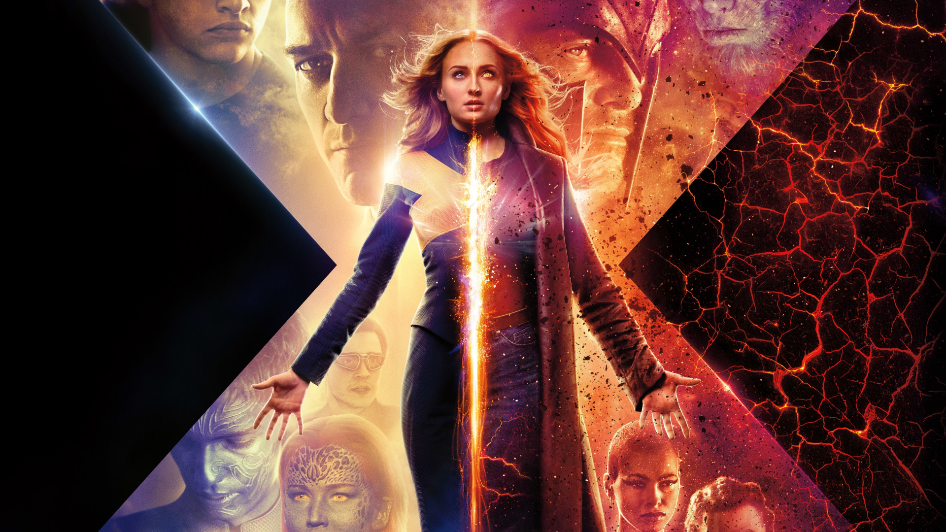 X Men Dark Phoenix Art - HD Wallpaper 