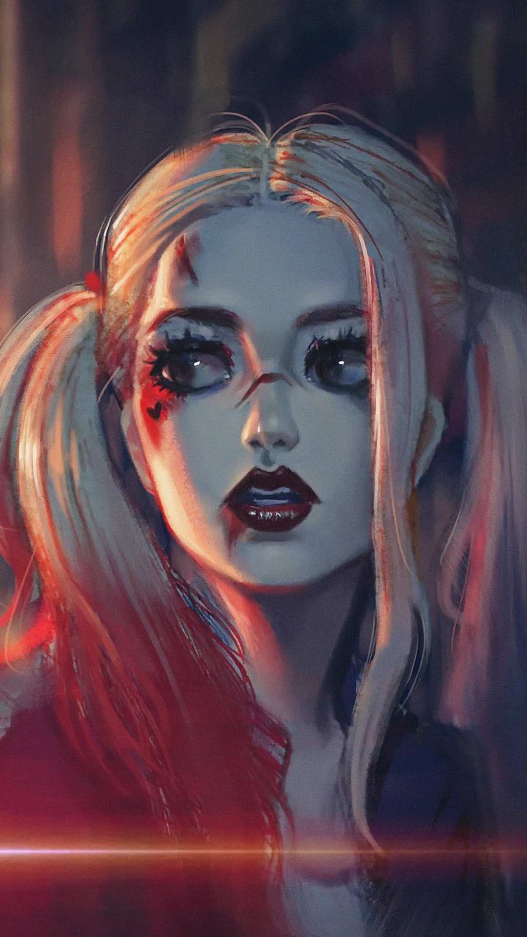 Harley Quinn Nose - HD Wallpaper 