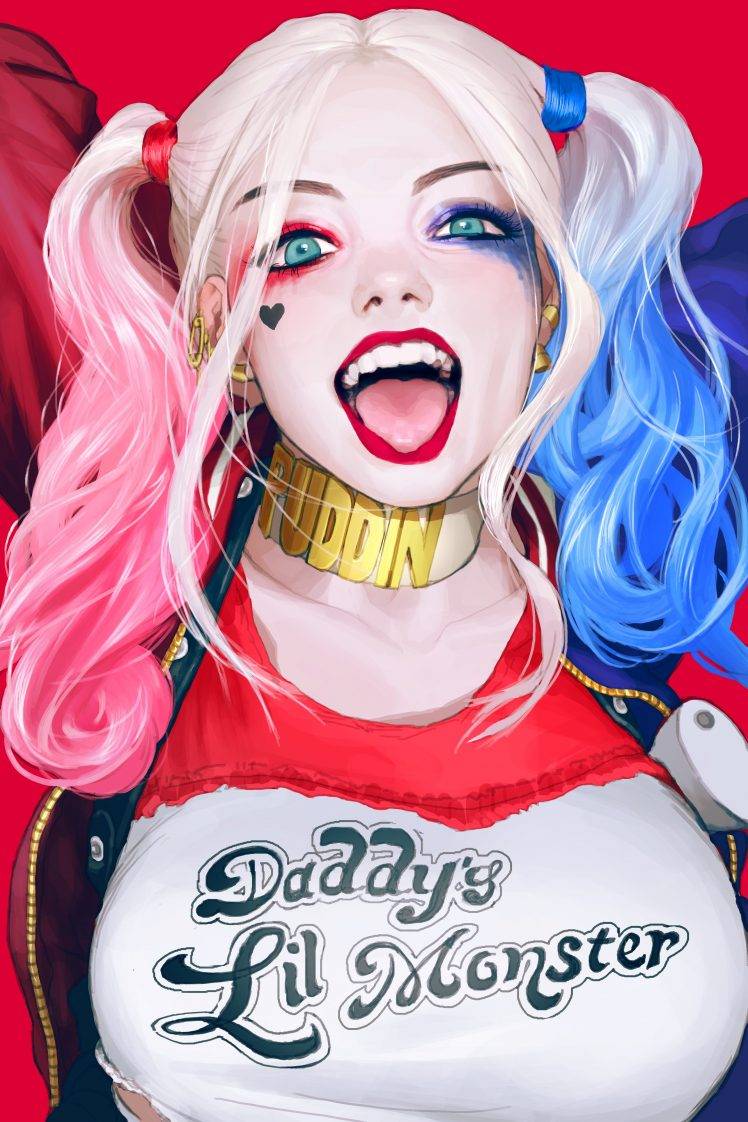 Harley Quinn New Design - HD Wallpaper 