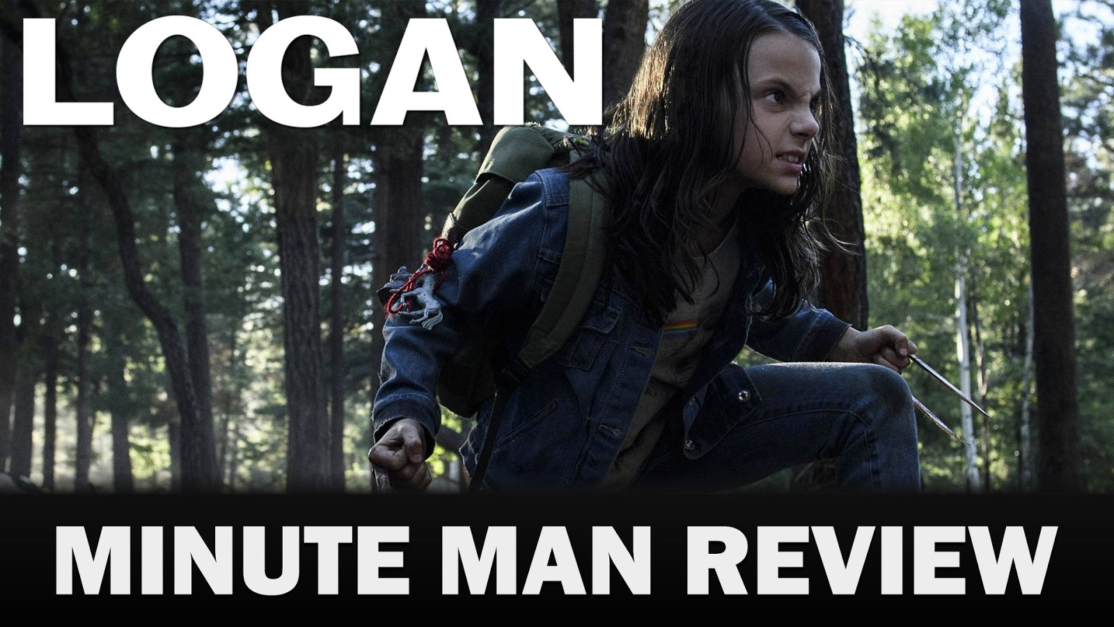Movie Review Logan Podcast - Dafne Keen Logan - HD Wallpaper 