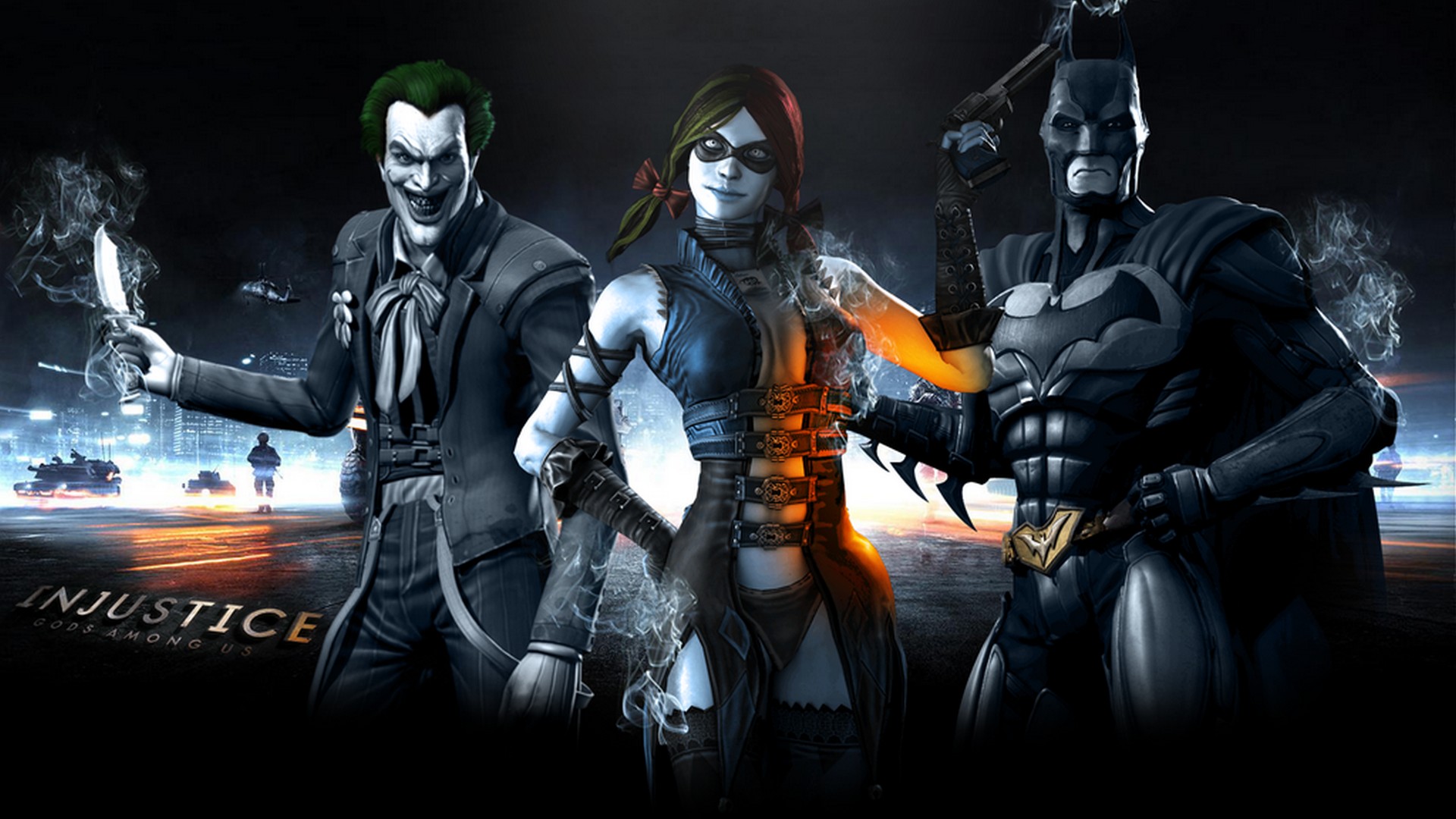 Wallpaper Joker And Harley Desktop With Image Resolution - HD Wallpaper 